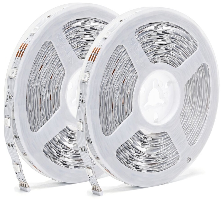 Aigostar - Tira LED RGBW regulable LED/48W/12V 2x7,5 m Wi-Fi