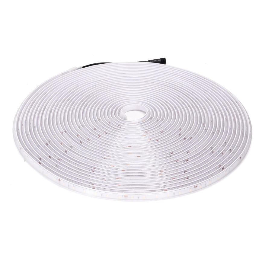 Aigostar - Tira solar LED regulable LED/20W/3,2V 20 m 6500K IP65 + mando a distancia