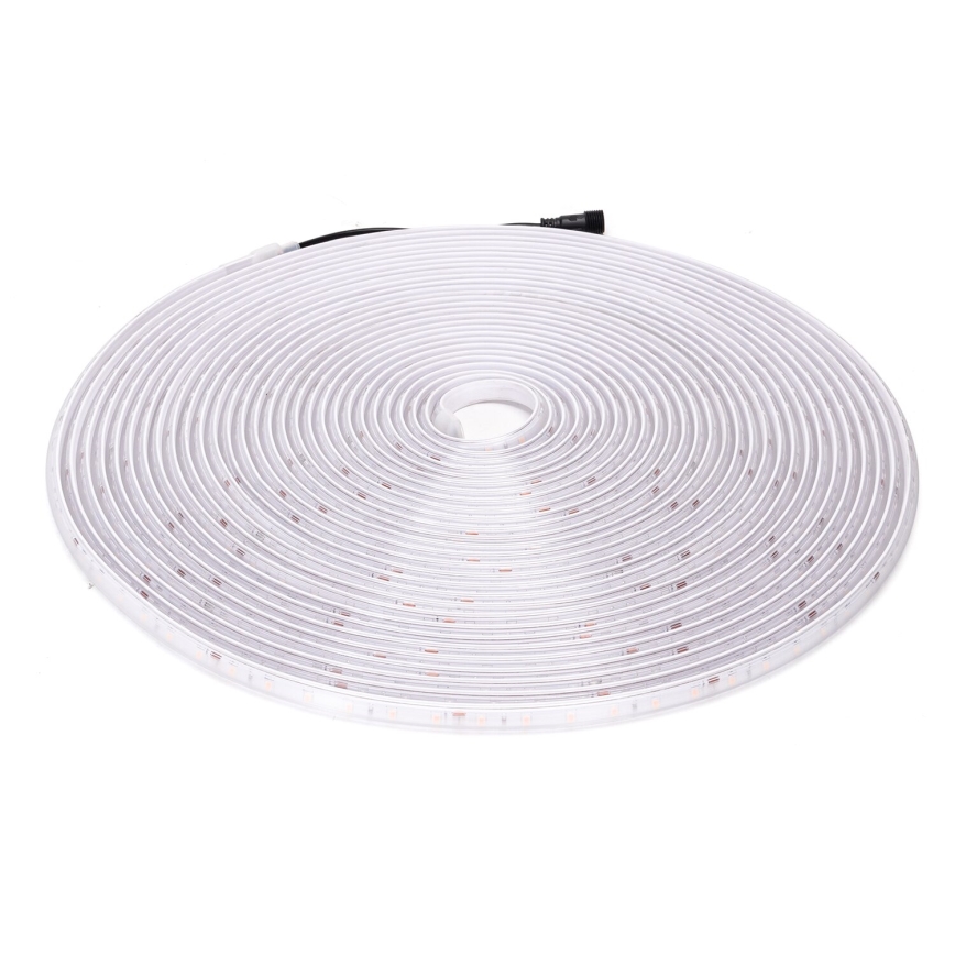 Aigostar - LED Tira solar regulable LED/20W/3,2V 20 m 2700K IP65 20000 mAh + control remoto