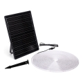 Aigostar - Tira solar LED regulable LED/20W/3,2V 20 m 6500K IP65 + mando a distancia