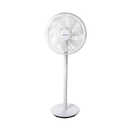 Aigostar - Ventilador de pie 45W/230V 110 cm blanco