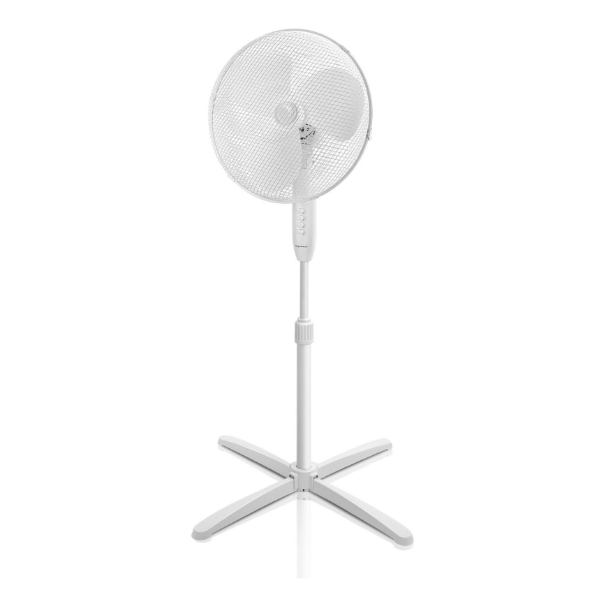Aigostar - Ventilador de pie 45W/230V 120 cm blanco