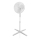 Aigostar - Ventilador de pie 45W/230V 120 cm blanco