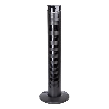 Aigostar - Ventilador de pie 45W/230V negro + control remoto