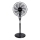 Aigostar - Ventilador de pie 60 W/230 V, negro