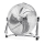 Aigostar - Ventilador de suelo 100W/230V cromo brillante