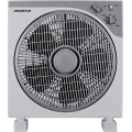 Aigostar - Ventilador de suelo 35W/230V diá. 30 cm blanco/gris