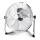 Aigostar - Ventilador de suelo 60W/230V 44,5 cm cromo brillante