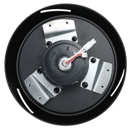 Aigostar - Ventilador de techo LED regulable LED/20W/230V 2700-6500K 132cm marrón + control remoto