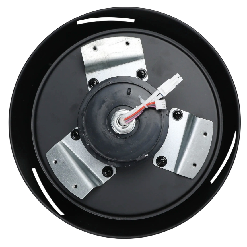 Aigostar - Ventilador de techo LED regulable LED/20W/230V 2700-6500K 132cm marrón + control remoto