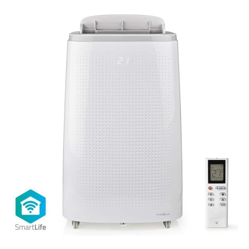 Aire acondicionado móvil inteligente 3en1 con accesorios completos 1800W/230V 16000 BTU Wi-Fi + control remoto