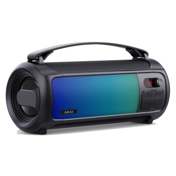 AKAI ABTS-35 - Altavoz inalámbrico con iluminación RGB, 10 W / 3000 mAh