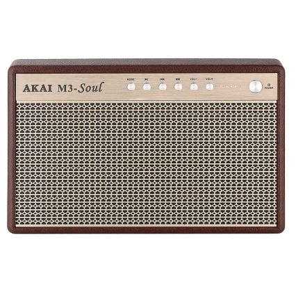 AKAI M3 SOUL COFFEE - Altavoz inalámbrico 20W/6000 mAh
