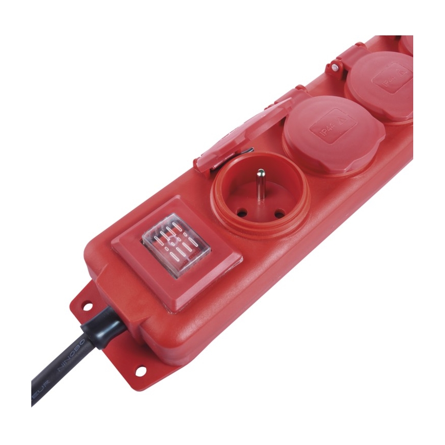 Alargador GUM 4Z 5m IP44