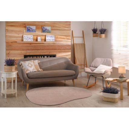 Alfombra antideslizante LOREN 120x170 cm beige