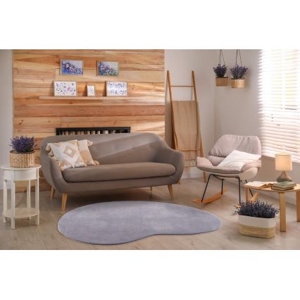 Alfombra antideslizante LOREN 120x170 cm gris