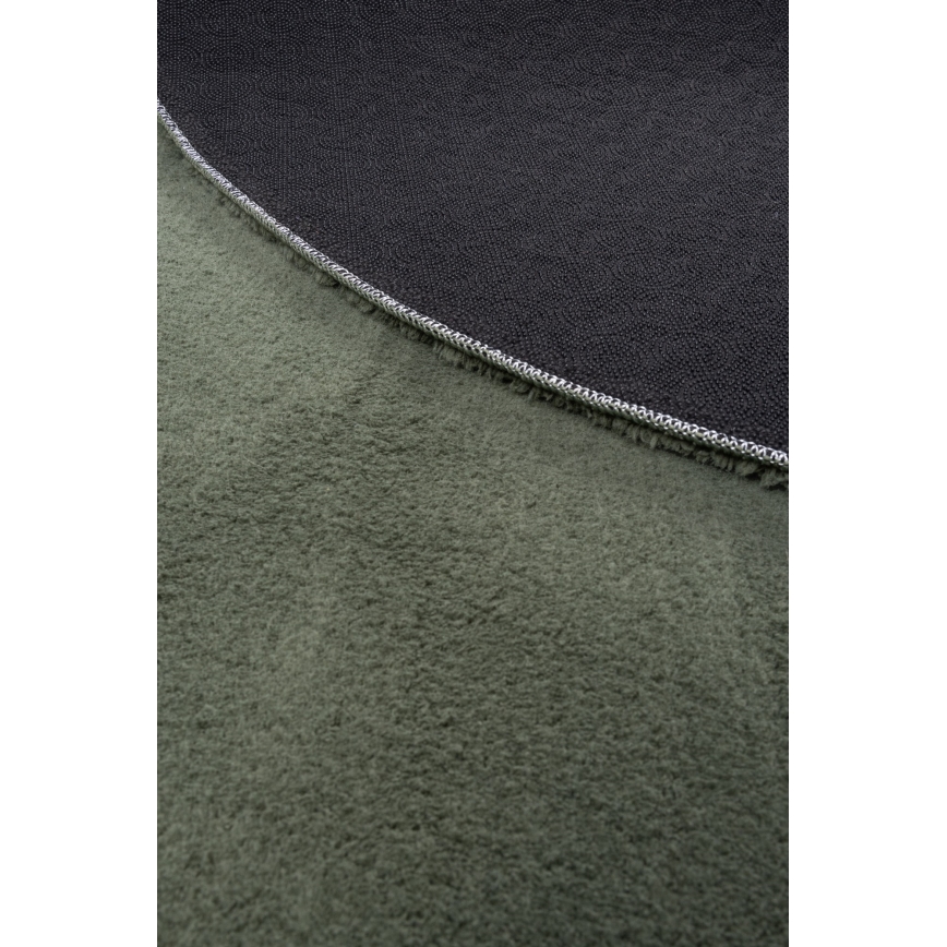 Alfombra antideslizante LOREN 120x170 cm verde oscuro