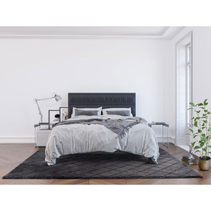 Alfombra antideslizante MODENA NEW 120x160 cm antracita