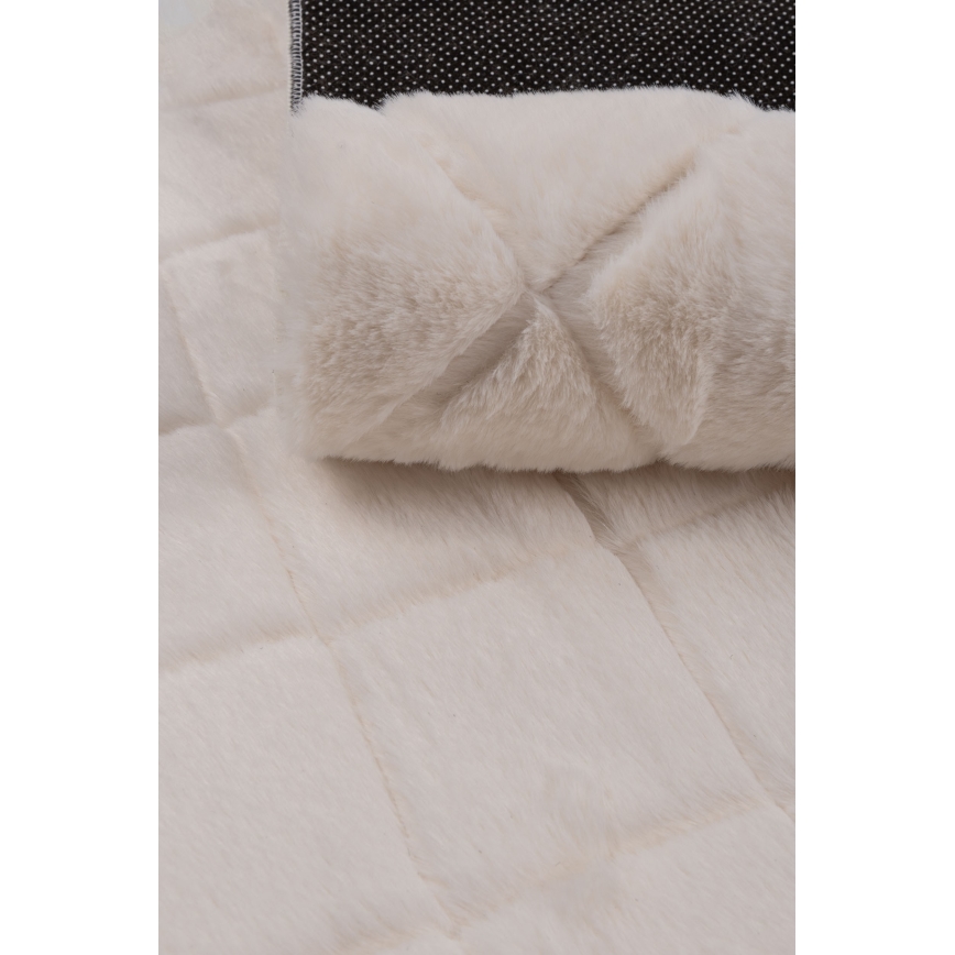 Alfombra antideslizante MODENA NEW 160x220 cm color crema