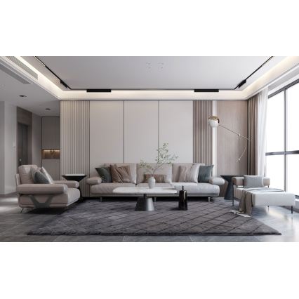 Alfombra antideslizante MODENA NEW 60x100 cm antracita