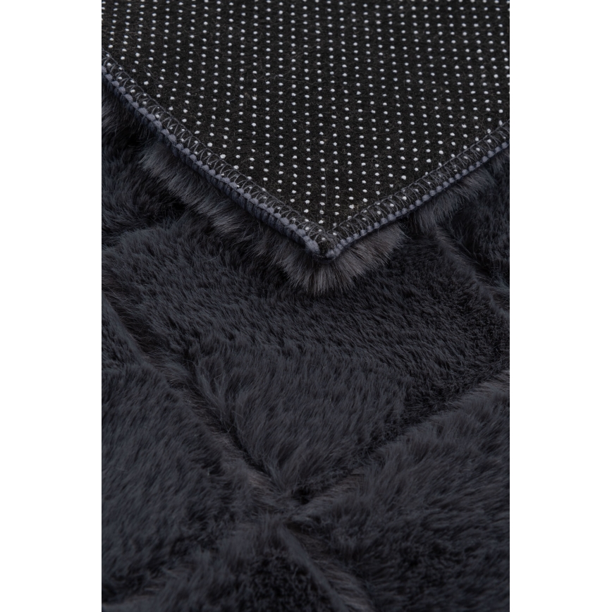 Alfombra antideslizante MODENA NEW 60x100 cm antracita