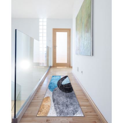 Alfombra antideslizante PRINT SHINE 70x140 cm multicolor