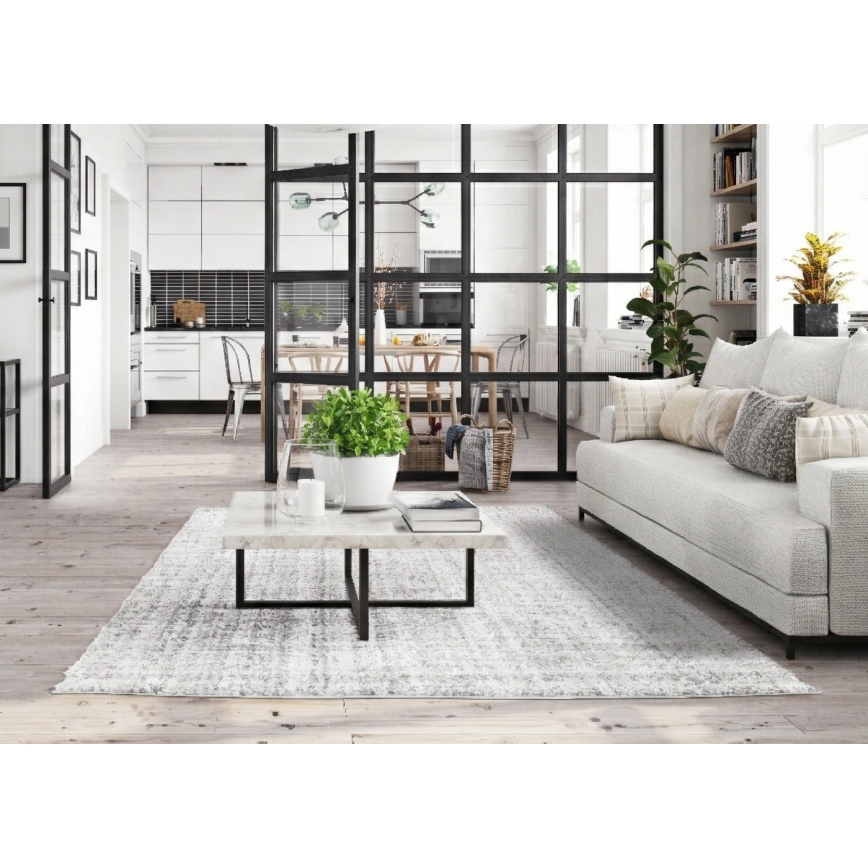 Alfombra BILBAO SHAGGY 80x150 cm beige