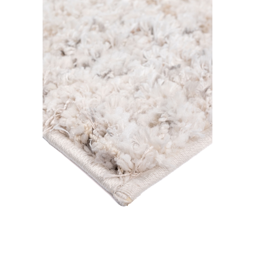 Alfombra BILBAO SHAGGY 80x150 cm beige