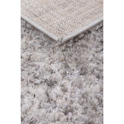 Alfombra BILBAO SHAGGY 80x150 cm gris/antracita