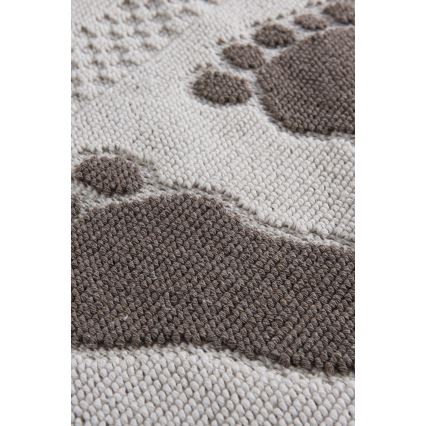 Alfombra de baño FOET 50x70 cm blanco