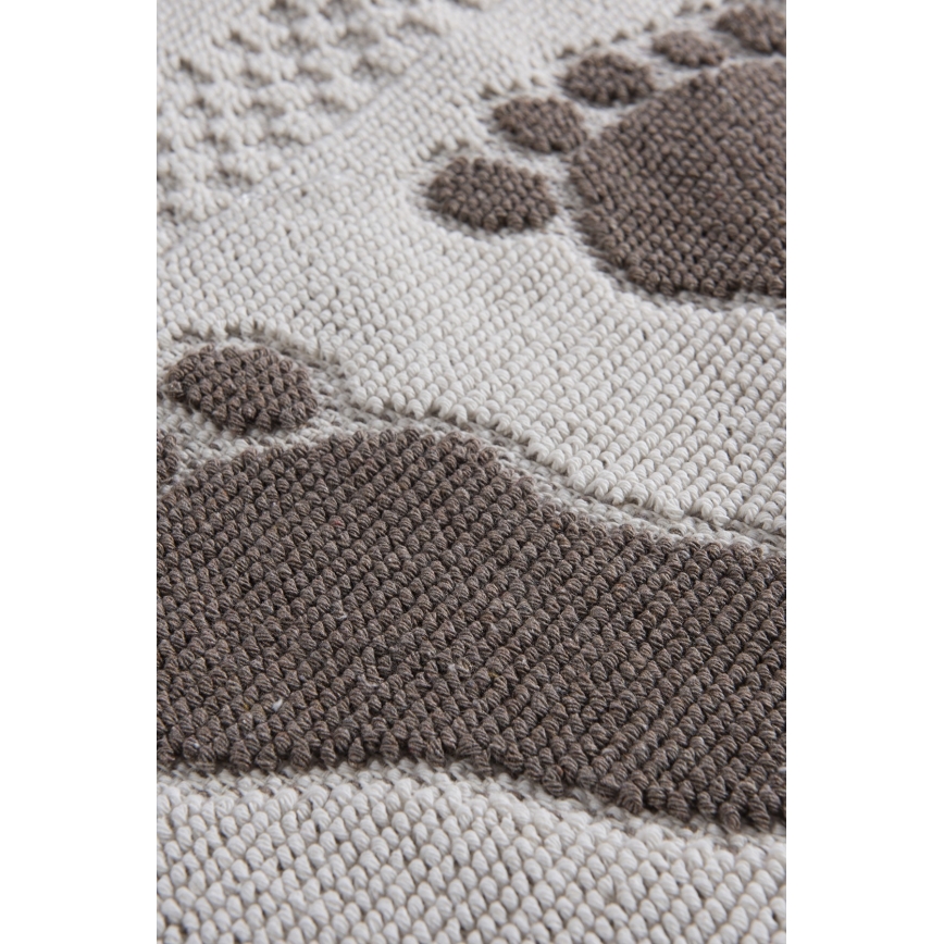 Alfombra de baño FOET 50x70 cm blanco