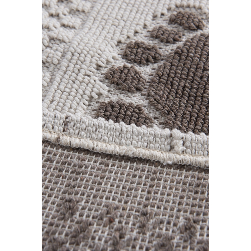 Alfombra de baño FOET 50x70 cm blanco