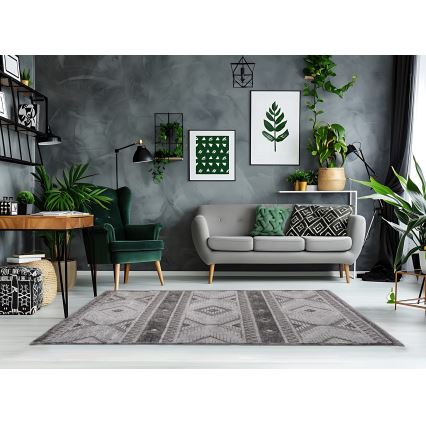 Alfombra de exterior CHIARA 120x170 cm gris