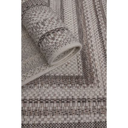 Alfombra de exterior ORIA 160x220 cm gris