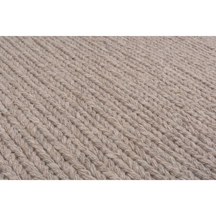 Alfombra FIR WOOL 160x230 cm 2600 g/m2 beige/natural