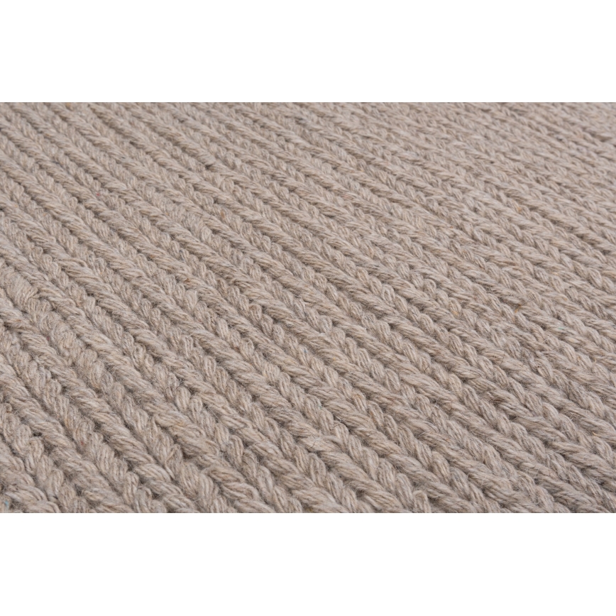 Alfombra FIR WOOL 160x230 cm 2600 g/m2 beige/natural