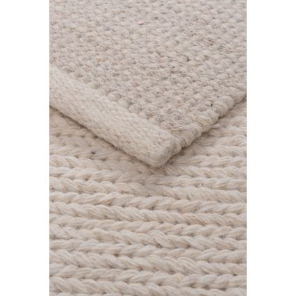 Alfombra FIR WOOL 200x300 cm 2600 g/m² crema/natural