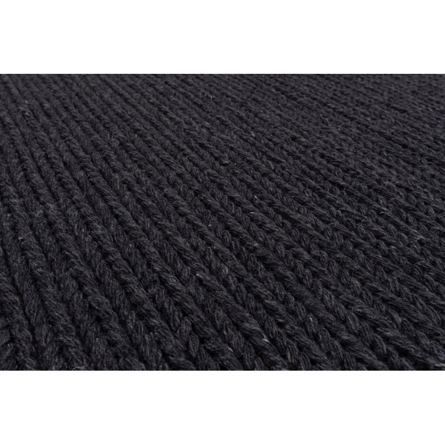 Alfombra FIR WOOL 70x140 cm 2600 g/m2 antracita/natural