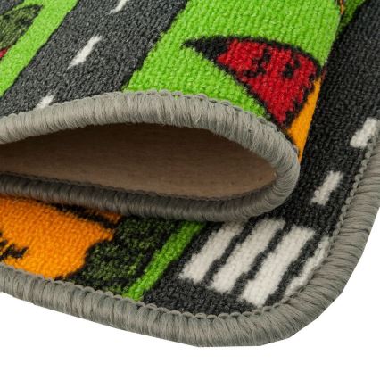 Alfombra infantil PLAYTOWN 200x280 cm multicolor/ciudad