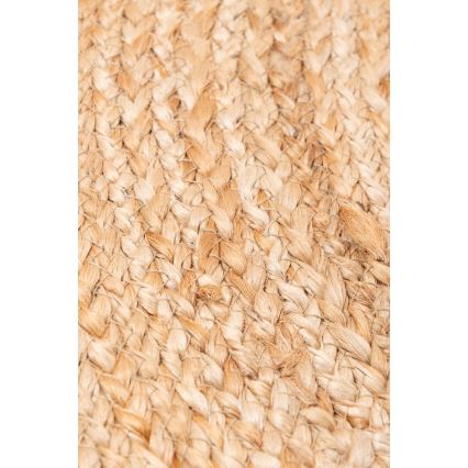 Alfombra JUTA 100 cm beige/natural