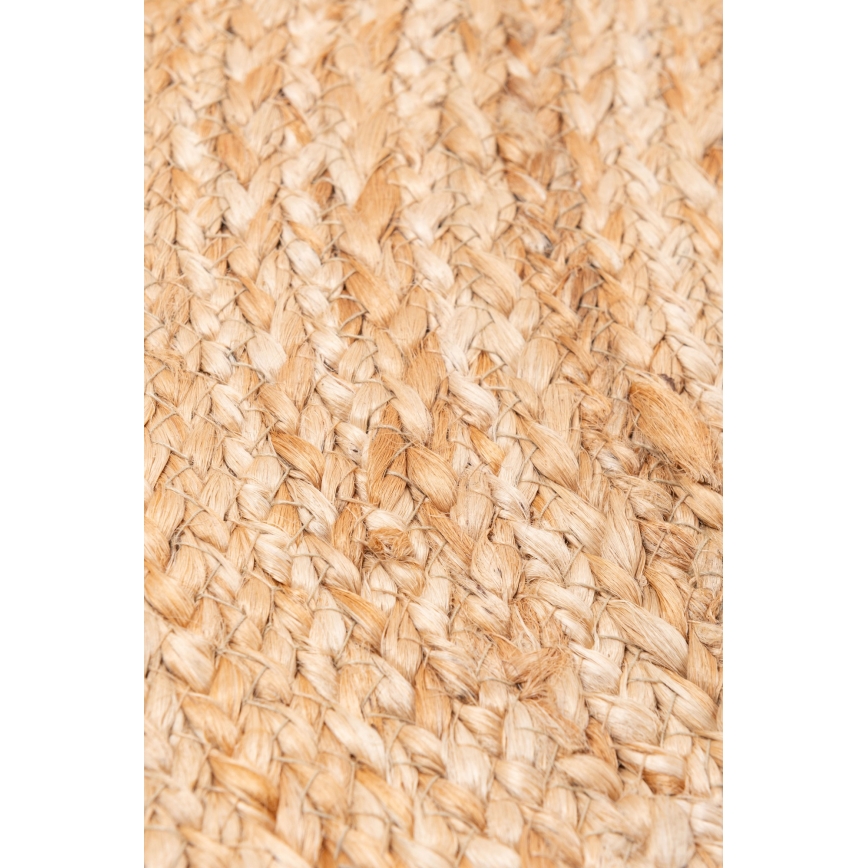Alfombra JUTA 100 cm beige/natural
