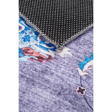 Alfombra oriental antideslizante PRINT SHINE 160x230 cm, azul
