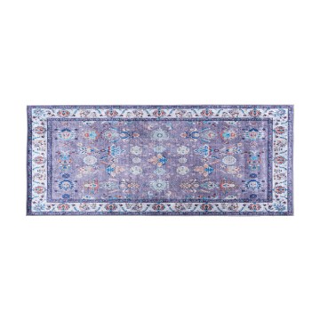 Alfombra oriental antideslizante PRINT SHINE 70x140 cm azul