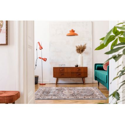 Alfombra oriental DUBAI 120x170 cm 2300 g/m2 gris