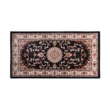 Alfombra oriental DUBAI 80x150 cm 2300 g/m2 azul oscuro