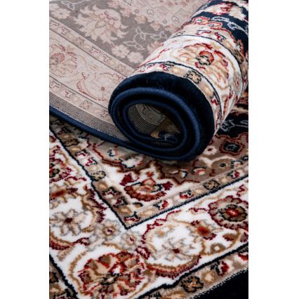 Alfombra oriental DUBAI 80x150 cm 2300 g/m2 azul oscuro