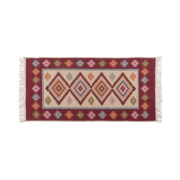 Alfombra oriental KILIM 80x150 cm roja