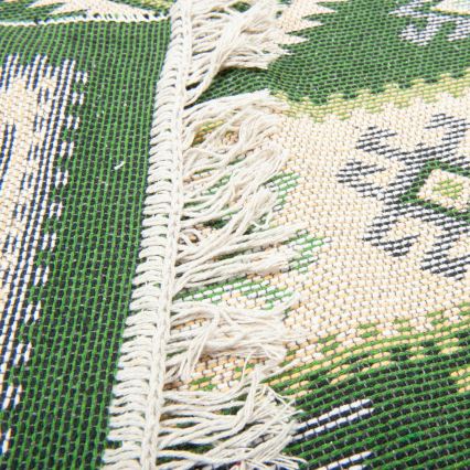 Alfombra oriental KILIM 80x150 cm verde