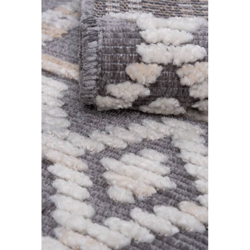 Alfombra oriental NEPAL 160 x 230 cm, gris