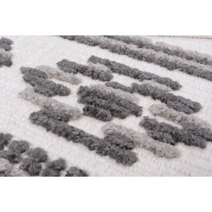 Alfombra oriental NEPAL 80 x 153 cm gris